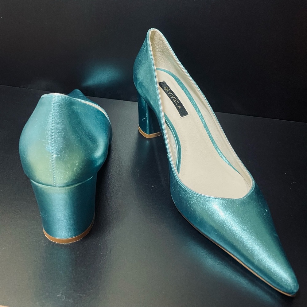 Metallic Blue Dream Shoes